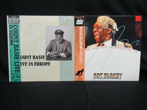 ■レーザーディスク■2枚セット Allstar・Jam・Session・Art Blakey　Count Basie/Live・In・Paris　アートブレイキー/カウント・ベイシー