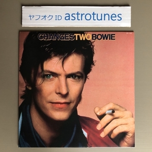 美盤 米国盤 デビッド・ボウイ David Bowie 1981年 LPレコード 美しき魂の告白 ChangesTwoBowie Gram rock Aladdine Sane