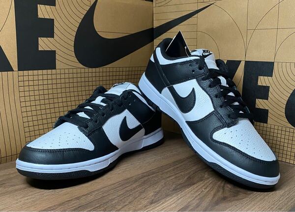 【新品27cm】NIKE DUNK LOW ブラック/ホワイト