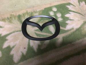 * unused Mazda BM Axela Sport mat black emblem previous term matted black rear original *