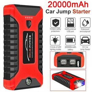  profit automobile 4 wheel car car Jump starter battery failure emergency place . starter for portable urgent start 20000ma 600a 12v