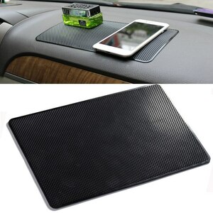 お得 車のダッシュボード用の粘着性のある滑り止めpvcマット 27x15cm 電話 サングラス 車内の装飾用