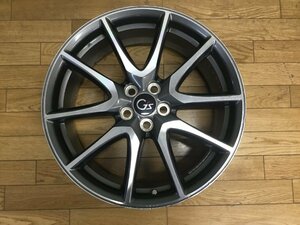 トヨタ 純正 G’s 18×7.5J+50 ハブ径54 PCD100 5穴　　　　　　　2210192　　2J10-1　　A　　石