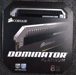 【中古】DDR3メモリ 8GB[4GB2枚組] Corsair DOMINATOR PLATINUM CMD8GX3M2A2133C8 [DDR3-2133 PC3-17000] 