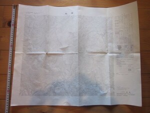 古地図　岩泉　2万5千分の1地形図◆昭和４６年◆岩手県