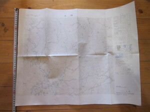 古地図　土淵　5万分の1地形図◆昭和４６年◆岩手県