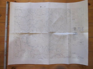 古地図　藪川　5万分の1地形図◆昭和４７年◆岩手県