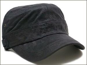 新品 スエード加工デザイン ワークキャップ 【 チャコール 】 フリーサイズ キャップ　メンズ レディース　帽子 チャコールグレー