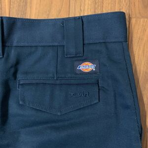 ディッキーズ Dickies エックスガールX-girl コラボUSA製 チノ　ミニスカート 紺 