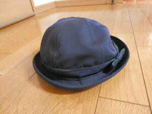  Showa Retro kindergarten hat uniform system cap L size navy blue made in Japan tiger ya hat shop ( hat ) *WATS408