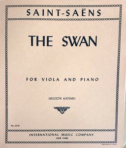  sun =sa-ns[ animal. . meat festival ].. swan import musical score saint=saens the swan for viola and piano piano viola foreign book 