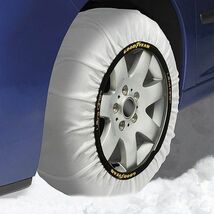 即納 GOODYEAR 布製タイヤチェーン 285/40R22 22インチ スーパー スノーソックス グッドイヤー 冬用 雪対策 簡単 チェーン規制対応_画像3