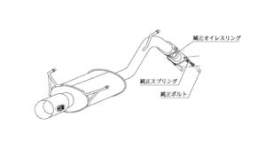 柿本改 Kakimoto.R TS364R マフラー トヨタ アルファード (エアロバンパーグレード)[TA-MNH10W] 柿本 送料無料