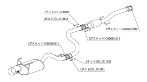 柿本改 Kakimoto.R HS306 マフラー ホンダ インテグラ セダン(4ドア)[E-DB8] 柿本 送料無料