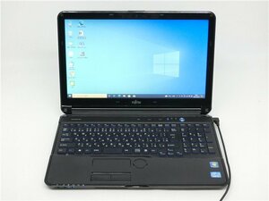 カメラ内蔵/中古/15型/ノートPC/Windows10/新品SSD256/8GB/2世代i5/FMV　AH54/G HDMI/USB3.0 新品無線マウス MS office2021搭載