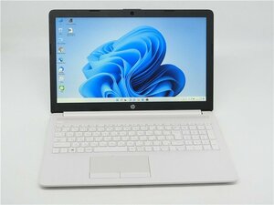 Win11Pro/カメラ内蔵/15型/ノートPC/新品SSD256GB/4GB/AMD E2-9000e/HP　15-db0156A　新品無線マウスOffice搭載/HDMI/無線WIFI/テンキー