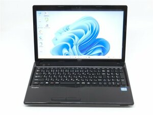 最新Windows11Pro/カメラ内蔵/中古/15.6型/ノートPC/新品SSD256GB/8GB/2世代i3/NEC　JVF-F　新品無線マウス　　MS office搭載