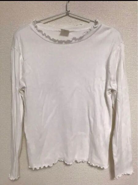 ビュルデサボン テレコ ハイネック カットソー 長袖