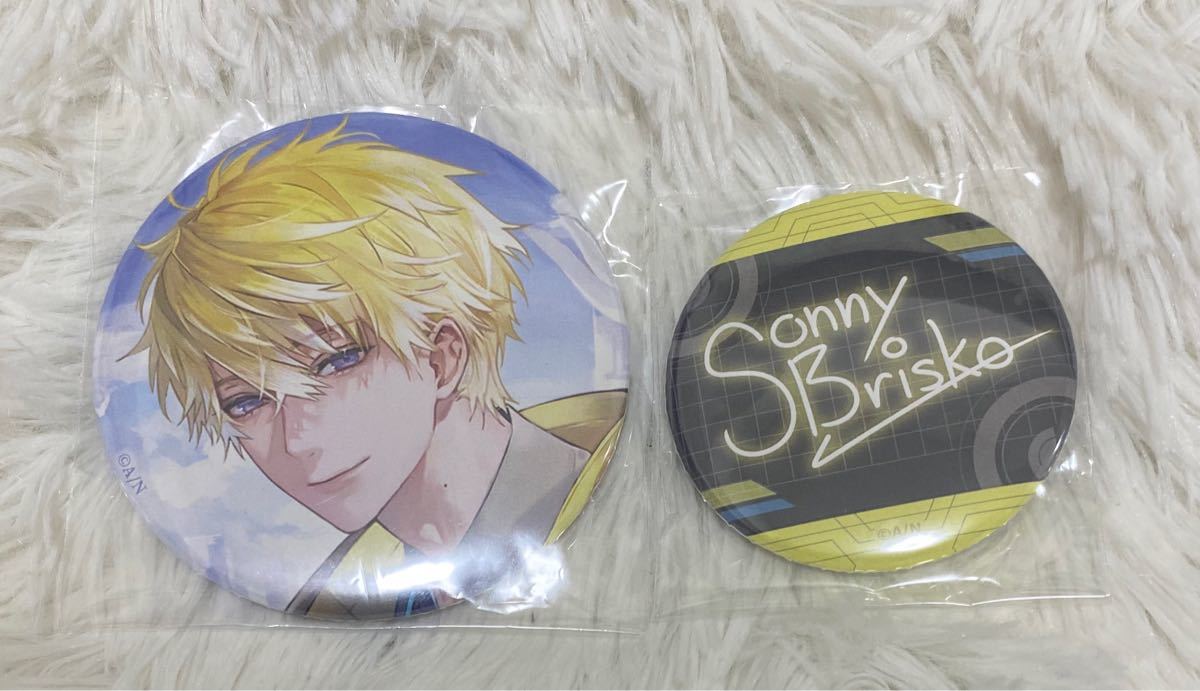 美品】 にじさんじ サニー ブリスコー 誕生日グッズ2022 缶バッジ