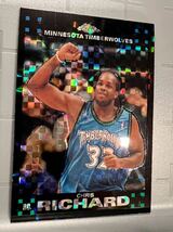 激レア/50枚限定 X-Fractor RC 07 Topps Chrome Chris Richard クリス・リチャード NBA ルーキー CBA バスケ Panini T-wolves ユニフォーム_画像3