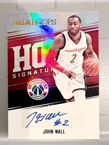 HOT Auto 17-18 Panini John Wall ジョン・ウォール NBA 直筆 サイン バスケ Wizards ウィザーズ ユニフォーム Clippers クリッパーズ