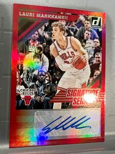 HOT Auto 19 Panini Lauri Markkanen ラウリ・マルケネン NBA 直筆 サイン Bulls ブルズ ユニフォーム バスケ Jazz ユタジャズ 大活躍