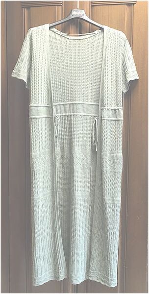 最終価格★★GU ジーユー★レース・ロング・カーディガン・モスグリーン・Mサイズ★美品