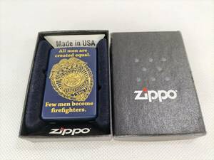 【パケ無料】廃盤極希少レア 極美品 ZIPPO 『Fire Fighters アメリカン ファイアーファイターズ 消防士』消火人命救助 ジッポー[e1056]