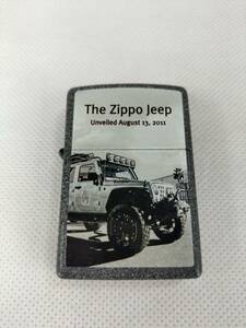 【パケ無料】希少レア 極美品 ZIPPO ジッポー ジープ 「THE ZIPPO JEEP」JEEP ラングラー 2015年 [e1056]