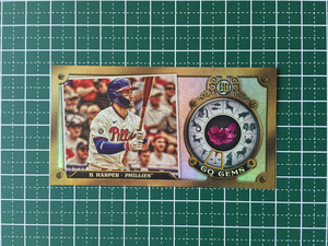 ★TOPPS MLB 2022 GYPSY QUEEN #GGM-2 BRYCE HARPER［PHILADELPHIA PHILLIES］インサートカード「GQ GEMS MINIS」★