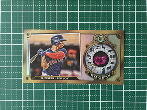 ★TOPPS MLB 2022 GYPSY QUEEN #GGM-12 RAFAEL DEVERS［BOSTON RED SOX］インサートカード「GQ GEMS MINIS」★