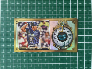 ★TOPPS MLB 2022 GYPSY QUEEN #GGM-27 WANDER FRANCO［TAMPA BAY RAYS］インサートカード「GQ GEMS MINIS」ルーキー「RC」★