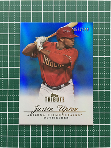 ★TOPPS MLB 2012 TRIBUTE #83 JUSTIN UPTON［ARIZONA DIAMONDBACKS］ベースカード「BASE」BULE パラレル版 199枚限定「053/199」★