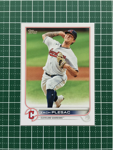 ★TOPPS MLB 2022 SERIES 2 #377 ZACH PLESAC［CLEVELAND GUARDIANS］ベースカード「BASE」★