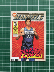 ★PANINI 2019-20 NBA DONRUSS #15 JARRETT CULVER［MINNESOTA TIMBERWOLVES］インサートカード「NET MARVELS」ルーキー「RC」★