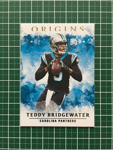 ★PANINI 2020 NFL ORIGINS #59 TEDDY BRIDGEWATER［CAROLINA PANTHERS］ベースカード「BASE」★