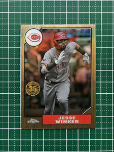 ★MLB 2022 TOPPS CHROME #87BC-16 JESSE WINKER［CINCINNATI REDS］インサートカード「1987 TOPPS BASEBALL」★