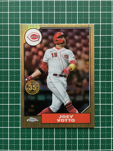 ★MLB 2022 TOPPS CHROME #87BC-4 JOEY VOTTO［CINCINNATI REDS］インサートカード「1987 TOPPS BASEBALL」★