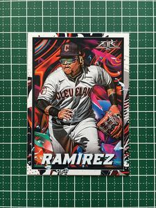 ★TOPPS MLB 2022 FIRE #28 JOSE RAMIREZ［CLEVELAND GUARDIANS］ベースカード「BASE」★