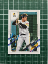 ★TOPPS 2021 NPB プロ野球 #149 井上朋也［福岡ソフトバンクホークス］ベースカード「BASE」ルーキー「RC」★_画像1