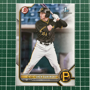 ★TOPPS MLB 2022 BOWMAN #BP-84 JACK SUWINSKI［PITTSBURGH PIRATES］ベースカード「PAPER PROSPECTS」「1st」★の画像1