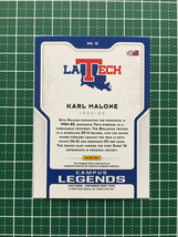 ★PANINI 2020-21 NBA CONTENDERS DRAFT PICKS #10 KARL MALONE［LOUISIANA TECH BULLDOGS］インサートカード「CAMPUS LEGENDS」★_画像2