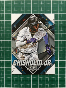 ★TOPPS MLB 2022 FIRE #52 JAZZ CHISHOLM JR.［MIAMI MARLINS］ベースカード「BASE」★