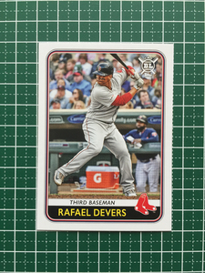 ★TOPPS MLB 2020 BIG LEAGUE #85 RAFAEL DEVERS［BOSTON RED SOX］ベースカード 20★