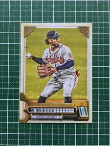 ★TOPPS MLB 2022 GYPSY QUEEN #36 OZZIE ALBIES［ATLANTA BRAVES］ベースカード「BASE」★