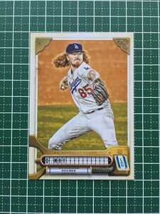 ★TOPPS MLB 2022 GYPSY QUEEN #29 DUSTIN MAY［LOS ANGELES DODGERS］ベースカード「BASE」★