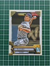 ★TOPPS MLB 2022 GYPSY QUEEN #21 ZACH PLESAC［CLEVELAND GUARDIANS］ベースカード「BASE」★_画像1