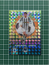 ★PANINI 2020-21 MOSAIC SERIE A SOCCER #26 ALVARO MORATA［JUVENTUS］インサートカード「PITCH MASTERS」パラレル版★_画像1