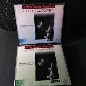 u（ゴールドCD、2CD×2セット）ダグラス・マッジ　ゴドフスキー　ショパンのエチュードに基づく練習曲　Madge Godowsky Chopin 53 Studie