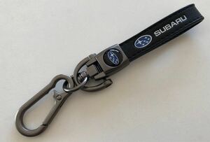 SUBARU キーホルダー　金具　高級牛革製 キーリング アクセサリー